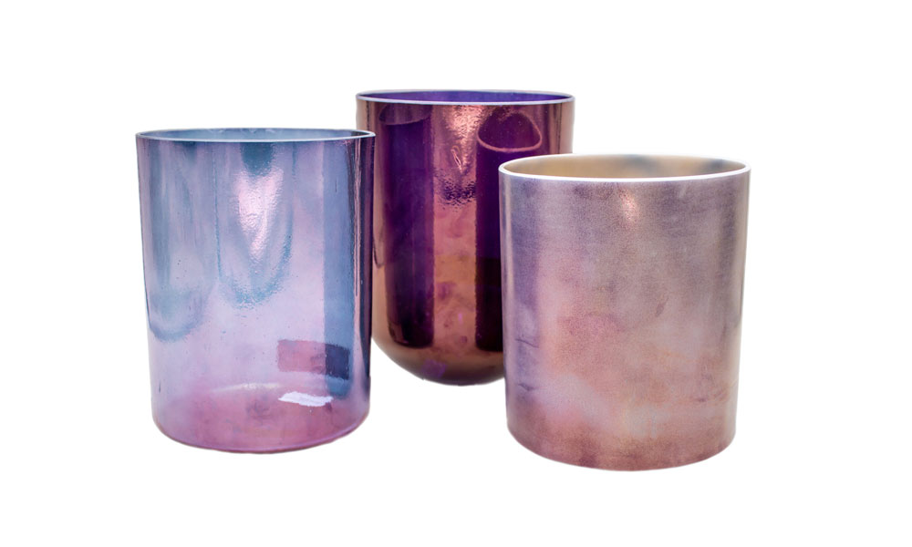 Violet Flame Gold Alchemy Crystal Singing Bowl