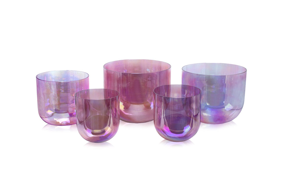 Violet Flame Sky Alchemy Crystal Singing Bowl