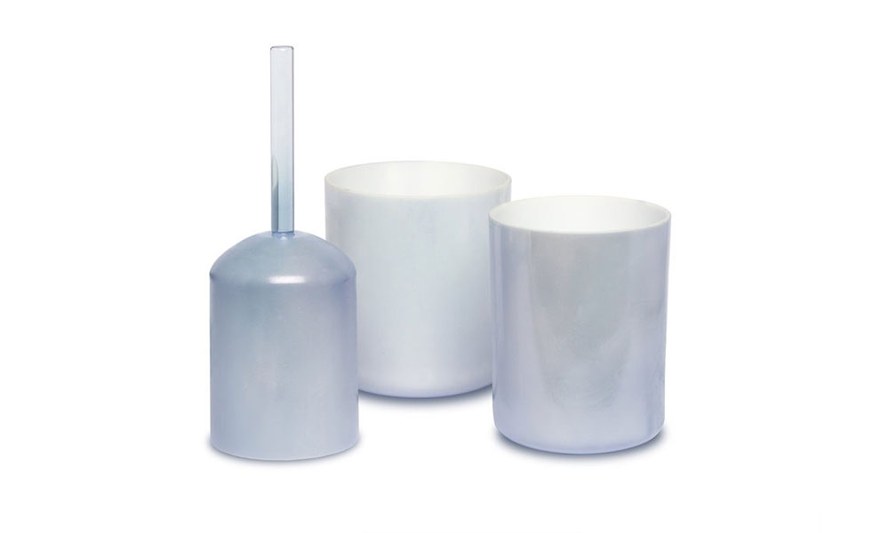 Violet Indium Sky Alchemy Crystal Singing Bowl